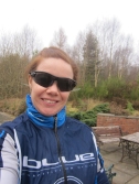 Wk5 My first wee jaunt out on the bike before the snow came back :P
